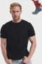 Merino Wool T-Shirt Mens - Merino Wool Undershirt Thermal Shirt for Men and Hiking Socks