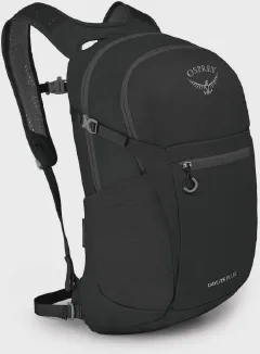 Osprey Daylite Plus Commuter Backpack - Lightweight, Everyday Pack with Laptop Sleeve and Water Bottle Pockets - Ideal for Work, School, and Travel with Versatile Storage Options, Black