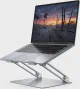 Lamicall Adjustable Laptop Stand, Portable Laptop Riser, Aluminum Laptop Stand for Desk Foldable, Ergonomic Computer Notebook Holder, Compatible for MacBook Air Pro, Dell XPS, HP, Lenovo (Up to 17.3")