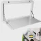 Foldable Rv Tables, 31.5 x 17.7 inchs Campervan Outside Picnic Wall Mounted Table, Premium Aluminum Alloy Folding Wall Table Lockable Wall Table Kit for Campervans and Motorhomes