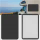 RV Door Shade Cover, Foldable RV Sun Shade Windshield Blackout Shower Curtains Coverage, UV Rays Protection Camper Trailer Door Window Cover (25"X16")