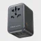 MOMAX Universal Travel Adapter 70W GaN, 3 USB-C PD & 2 USB-A QC, International Power Adapter Outlet, 6-in-1 Wall Charger for Laptop, Phone, European Travel Plug Adapter for UK/US/AUS/JP