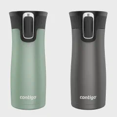 Contigo West Loop 2.0 Insulated Travel Mug 2-Pack 16oz