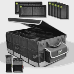 RV Caddy, RV Accessories Organizer, Collapsible, Waterproof and Strong