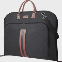 BALEINE Travel Garment Bag, Travel Suit Bag for Men, Water Resistant Carry on Garment Bag for Hanging Clothes, Garment Duffel