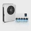 12V Truck Cab Air Conditioner 10000BTU 12 volt Universal dc Air Conditioning Electric Split ac Unit for semi trucks RV Crane Tractor Bus Boat Automotive Camper Van Motorhome New Energy