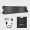 EBL 200W Portable Solar Panel for Power Station, Foldable Solar Charger w/ 4 Kickstands, IP65 Waterproof Solar Panel Kit w/DC XT60 Anderson Aviation Output for Outdoor RV Camper Blackout