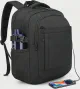 DEYACE Laptop Backpack 17 Inch Large Computer Bag for Men with USB Charger Port 18x14x8 Flight Approved Personal Item Travel Laptop Backpacks