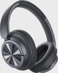 Hybrid Active Noise Cancelling Headphones 120H Playtime Bluetooth 6.0 Over Ear with 6 ENC Mic, Wireless Headphones for Travel and Office